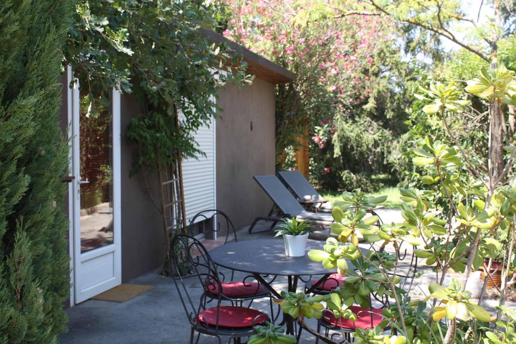 Le Mas De Bertagne Studio Kitchenette Terrasse Piscine 제므노 외부 사진