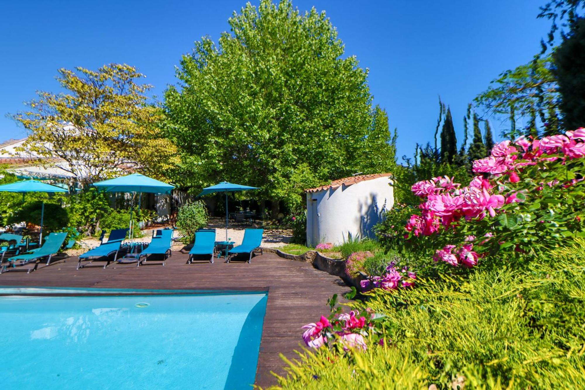 Le Mas De Bertagne Studio Kitchenette Terrasse Piscine 제므노 외부 사진